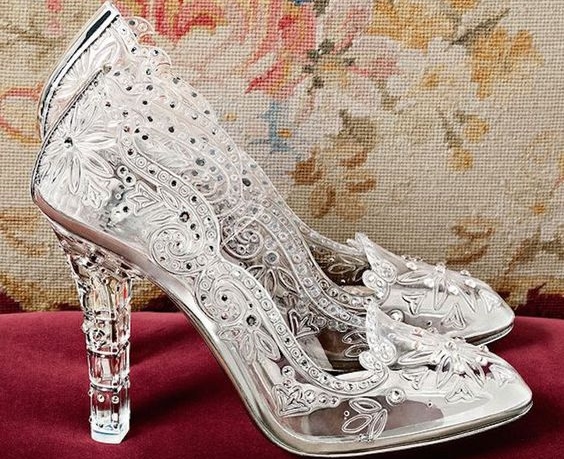 Cinderella Inspired Wedding Shoes | HandMade Shoes - Exclusive